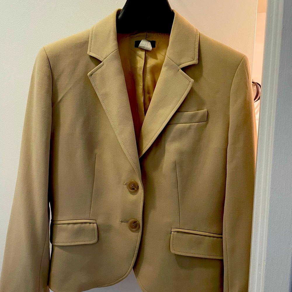 J crew wool suit. Petite 4